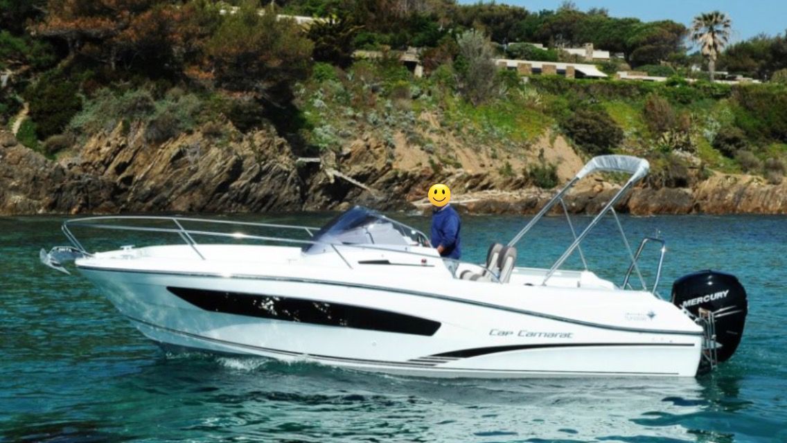 location de bateau cap camarat 7,5 WA bormes les mimosas